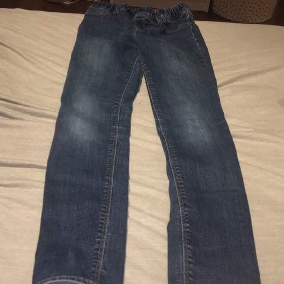 blue jeans with no buttons - Picture 1 of 1